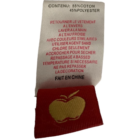 Apple Bottoms White and Blue Open Back T Shirt Size XL - Picture 10 of 10